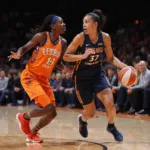 Tensions Flare in WNBA Showdown Between Connecticut Sun and the Indiana Fever
