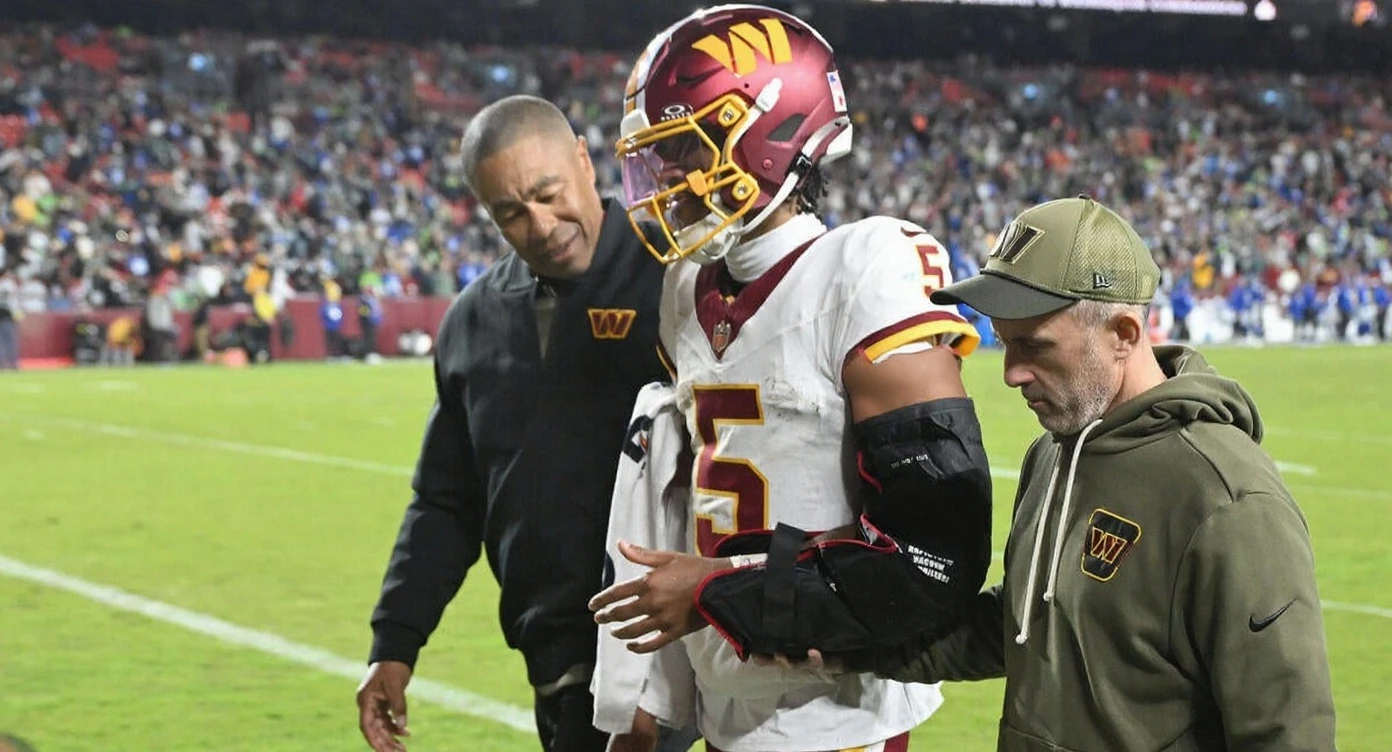 Jayden Daniels’ Devastating Injury Rocks Commanders