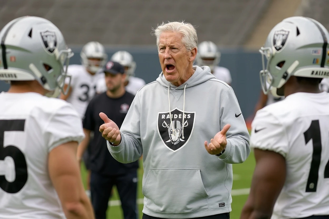From One Game Away to Disaster: How Pete Carroll’s Raiders Collapsed in Just One Season
